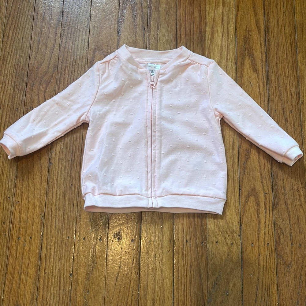 Carters pink cardigan